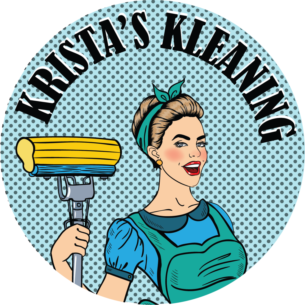 logo for kristas kleaning